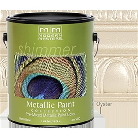 MODERN MASTERS ME705 1 Gal. Oyster Metallic Paint MO327265